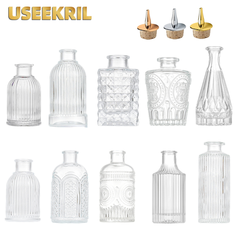 Bitters Bottle Set - Botol koktail Bitter dengan tutup kaca
