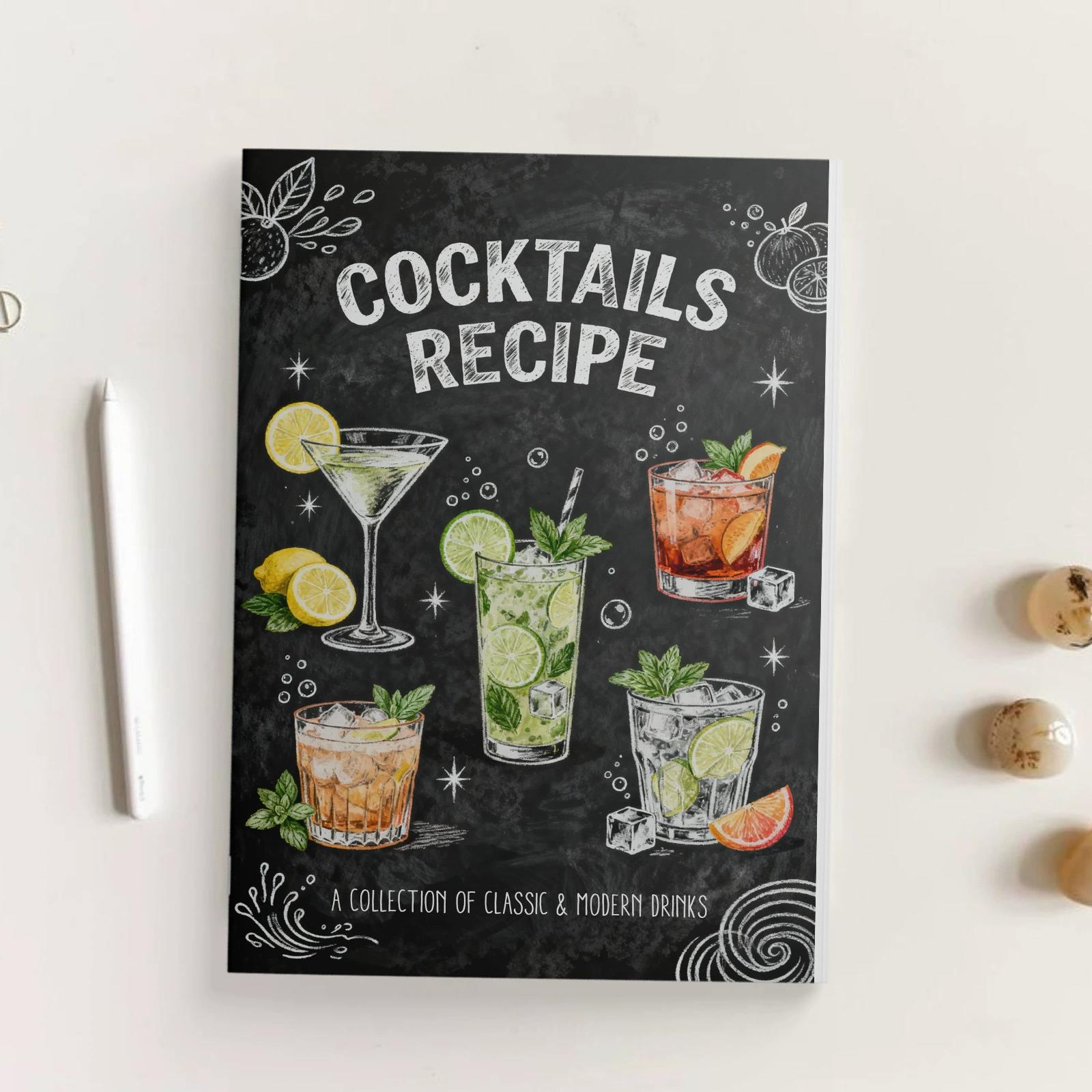Cocktail Recipe Book - Buku Resep Koktail Klasik dan Modern,