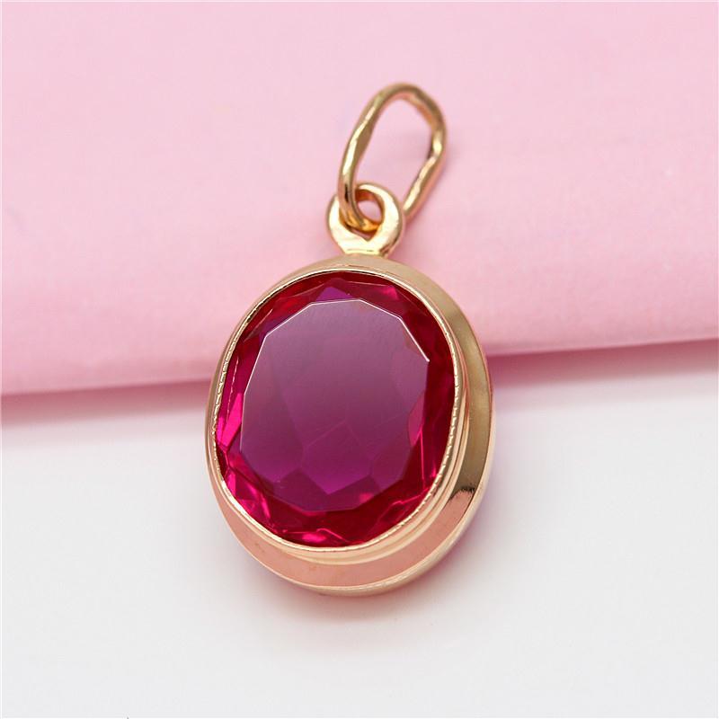 Kalung Choker Liontin Ruby Ova - Bar Cart Gold ulasan dan harga