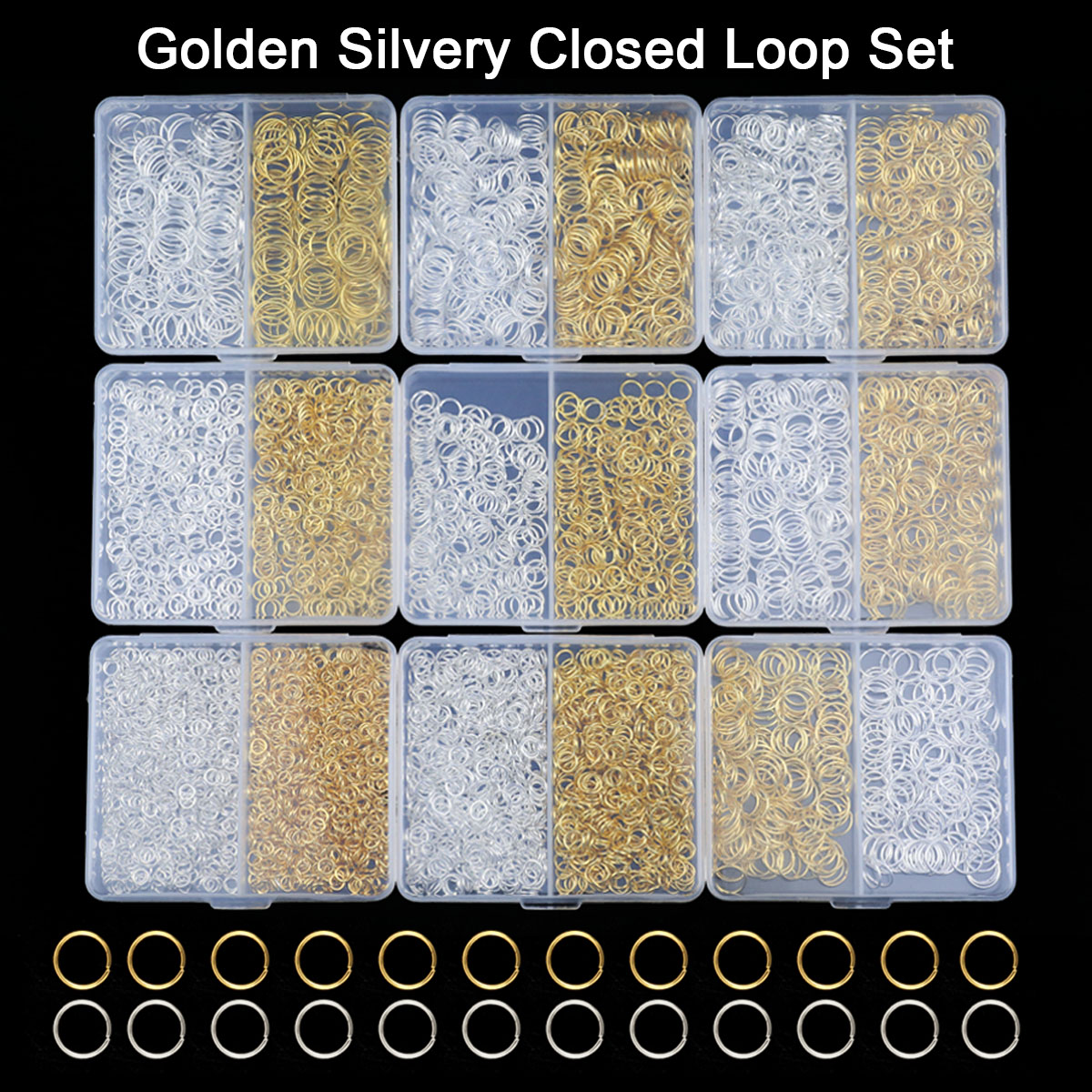 Kotak 4/5/6/7/8/10mm warna ema - Bar Cart Gold ulasan dan harga