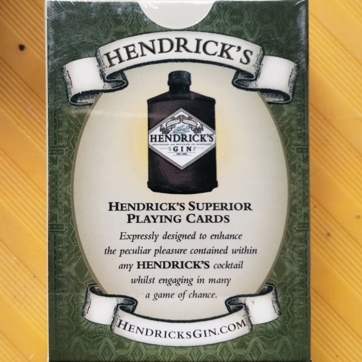 Setumpuk Kartu Gin Hendrick 52 - Cocktail Recipe Book ulasan dan harga