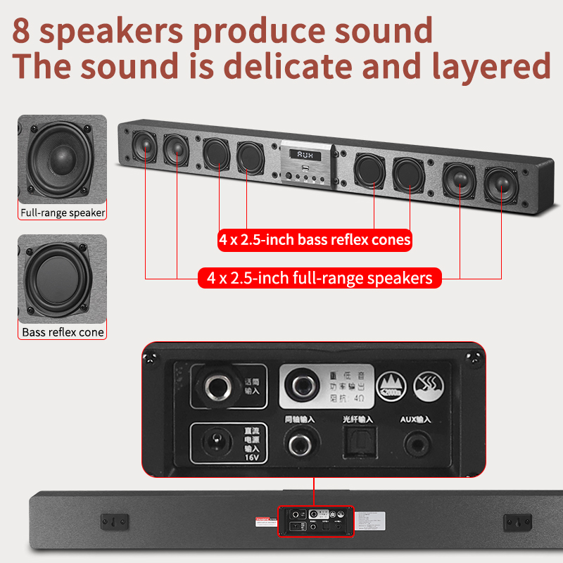 Soundbar Home Theater 2.1 Chan - Home Bar And Theater ulasan dan harga