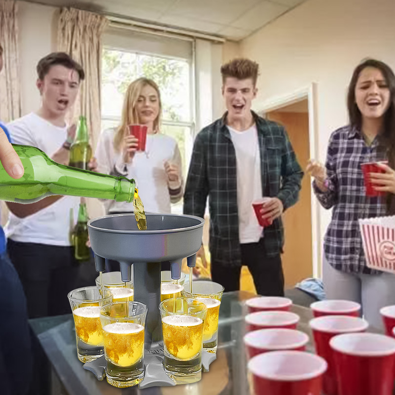 6 Shot Dispenser pemegang bir  - Home Bargains ulasan dan harga