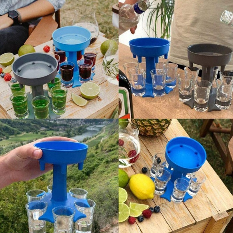 6 Shot Dispenser pemegang bir  - Home Bargains ulasan dan harga