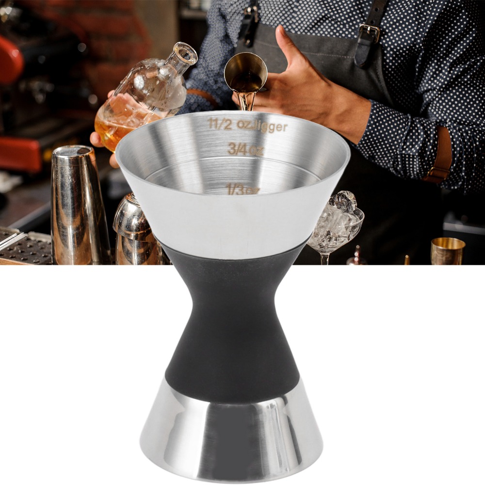 Jigger Koktail Profesional Bah - Jigger Double Sided ulasan dan harga