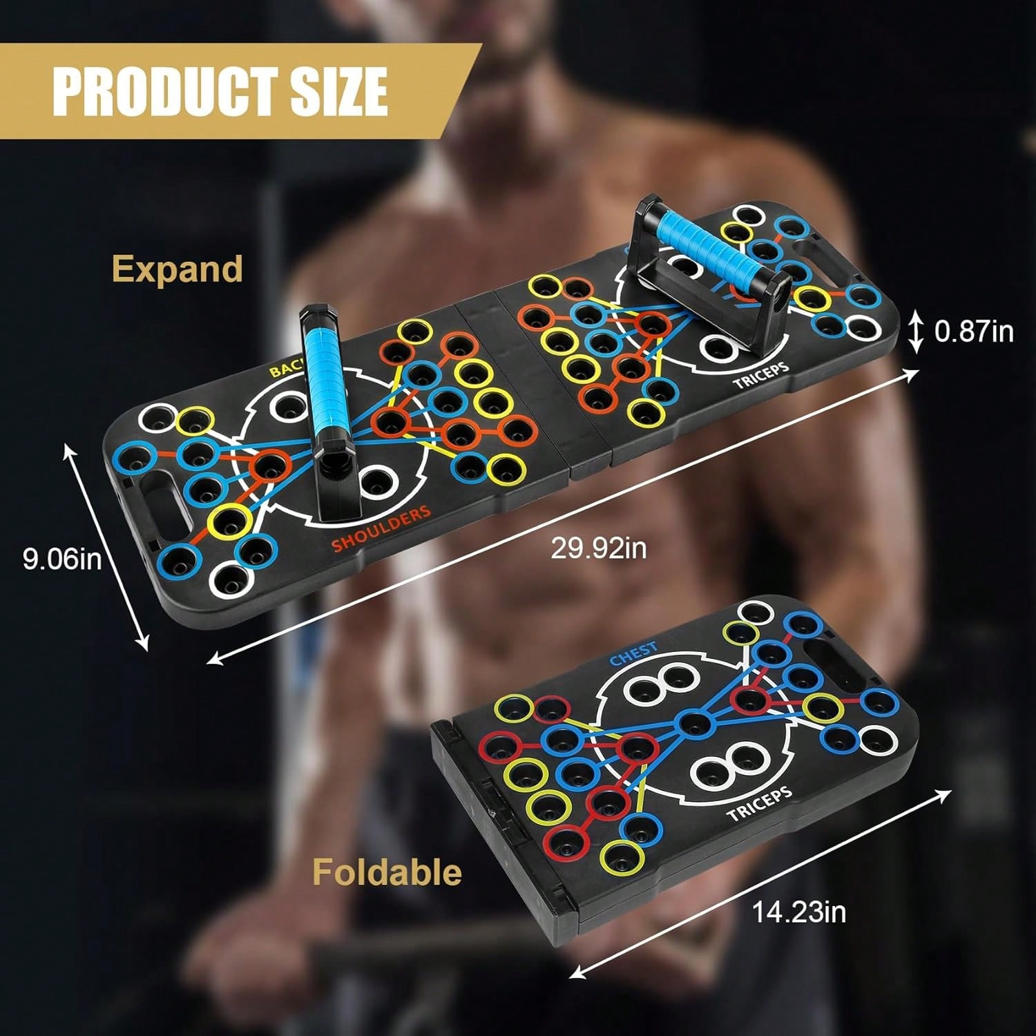 Set Papan Push-Up Lipat Multif - Home Bar Setup Kit ulasan dan harga