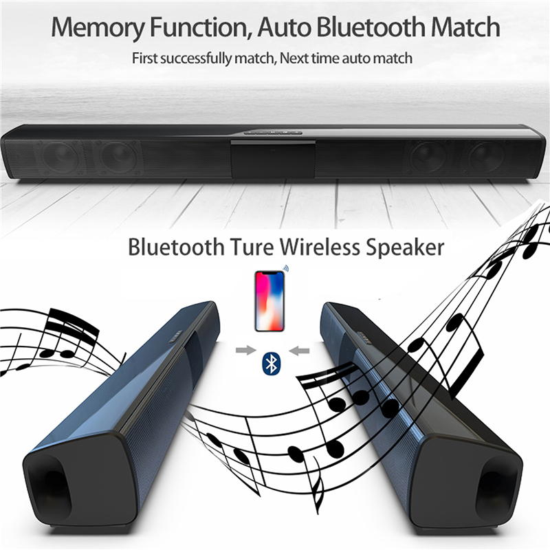 40W Speaker Soundbar 5.0 Bluet - Home Bar And Theater ulasan dan harga
