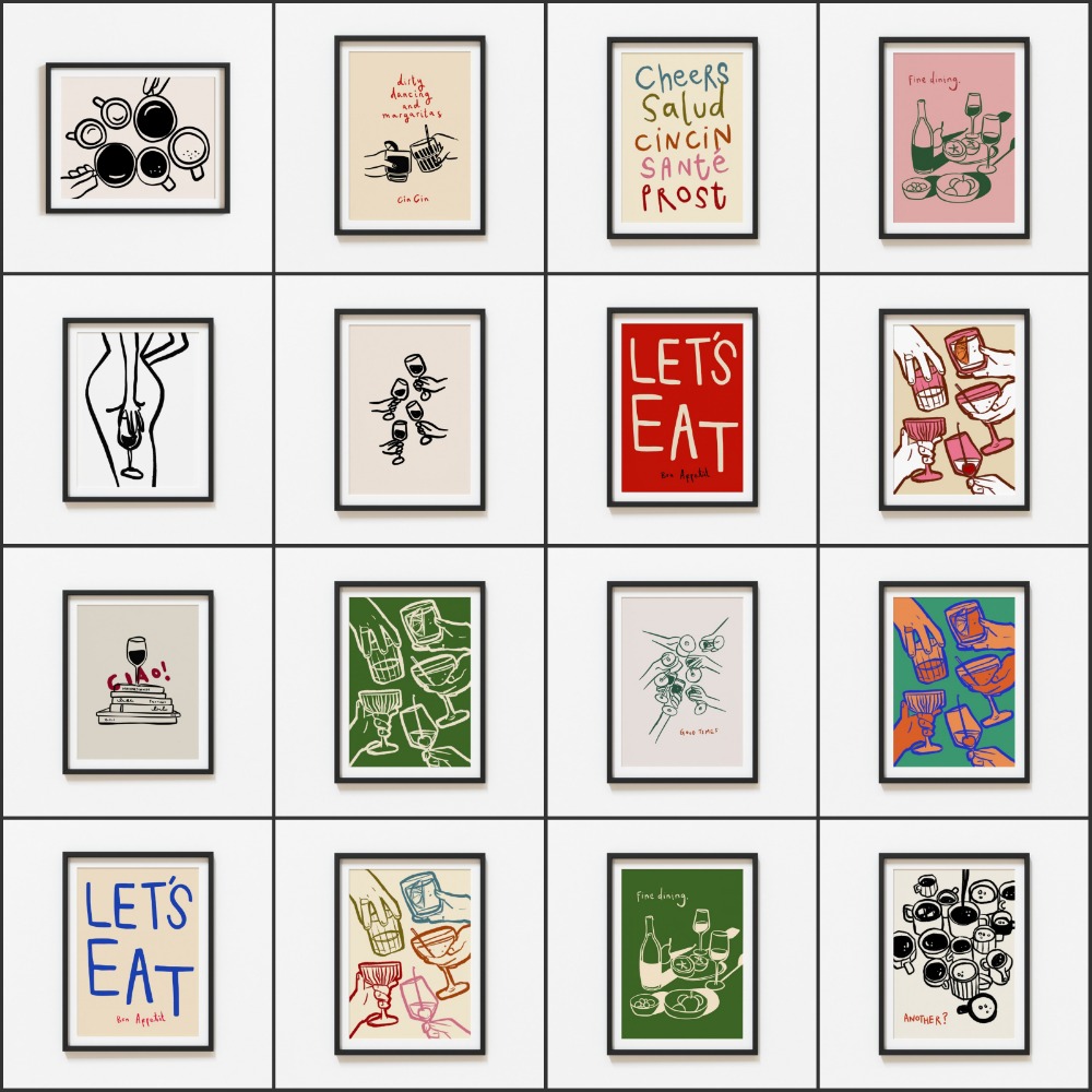 Poster Seni Gelas Anggur, Luki - Old Fashioned Glass ulasan dan harga